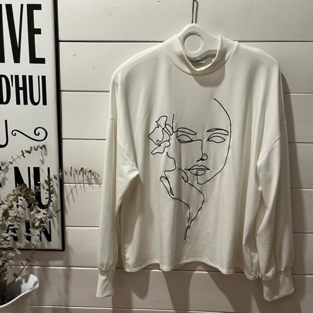 NWOT  REITMANS cream jersey size xxl